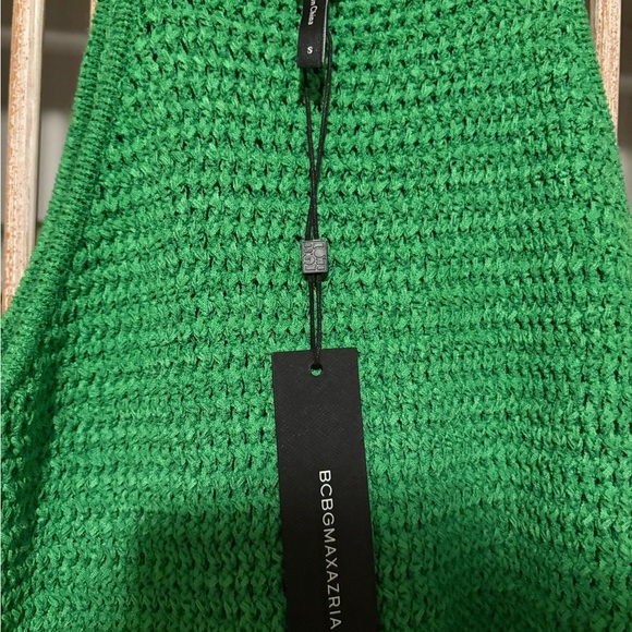 BCBGMaxAzria Vibrant Green Midi Dress - Picture 6 of 7